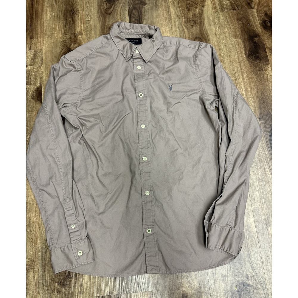 Allsaints Mens Longsleeve Shirt Size M Medium
